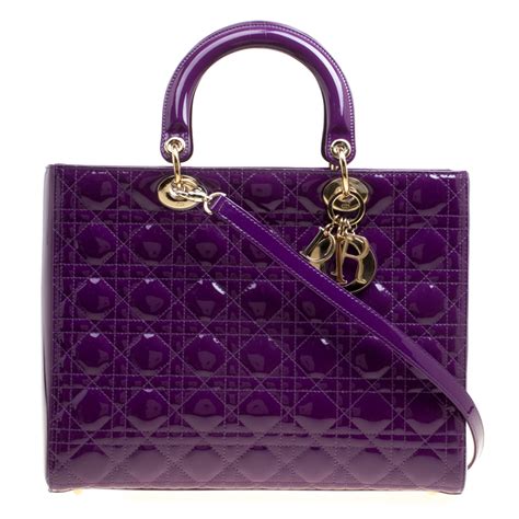 dior purple bag|lady dior bag white.